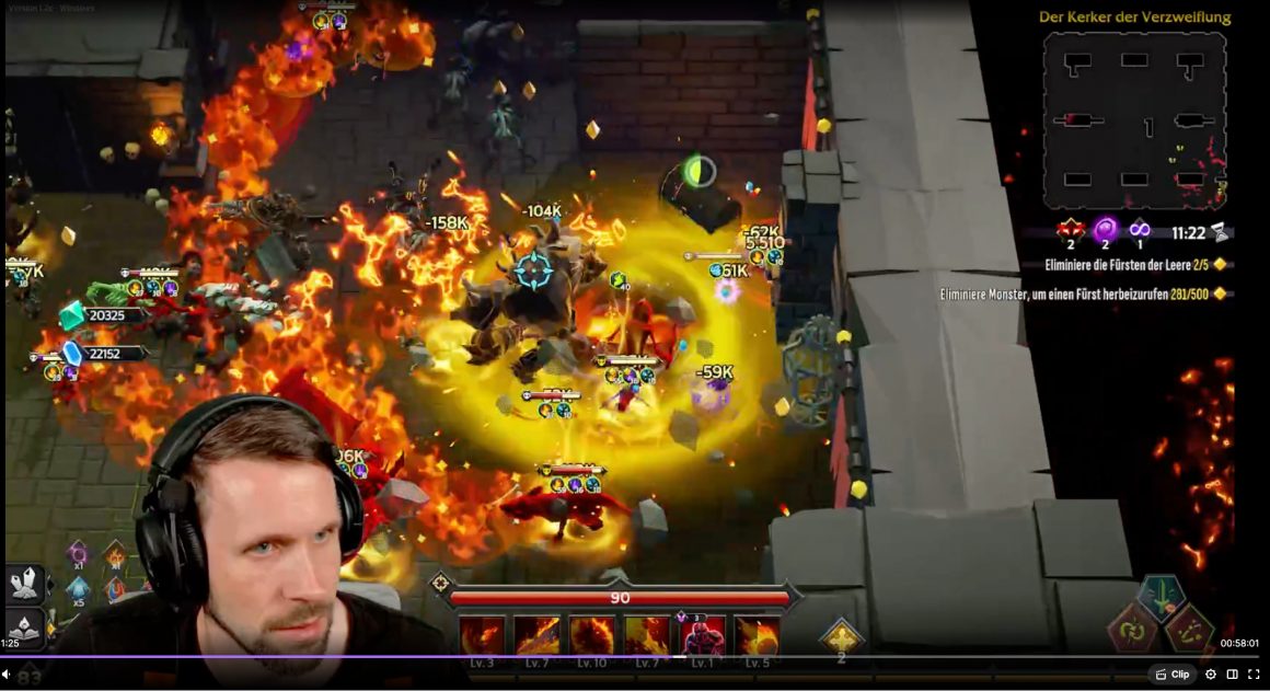 Let's play Soulstone Survivors 2025: Jetzt Streamen! 5 Das Spiel ist ein wahres Effektfeuerwerk.