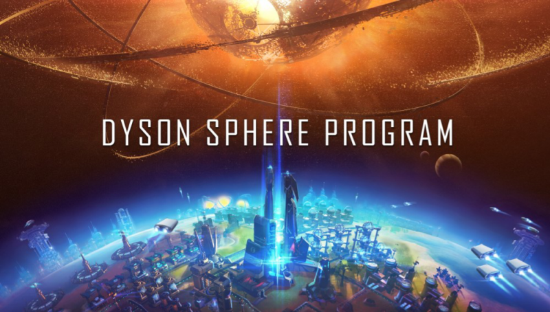 Titelkarte zu Dyson Sphere Programm