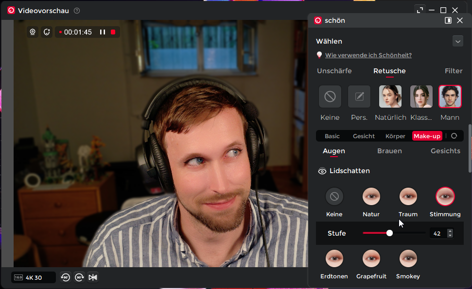 Spielerlebnis verbessern: Mein Streaming-Setup enthüllt 31 STFlow mit allen Kamera-Schönheits-Filtern am Anschlag