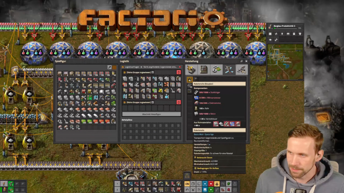 Let’s Play Factorio in 2026 – Watch Now! 1 STFlow spielt für Euch Factorio auf YouTube und Twitch