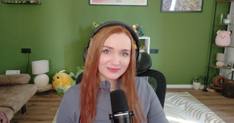 Friends of Flow (FoF) #03: SaliaMori im Interview – Zwischen Pokémon, Haltung und echter Wertschätzung 4 SaliaMori in ihrem Pokecenter