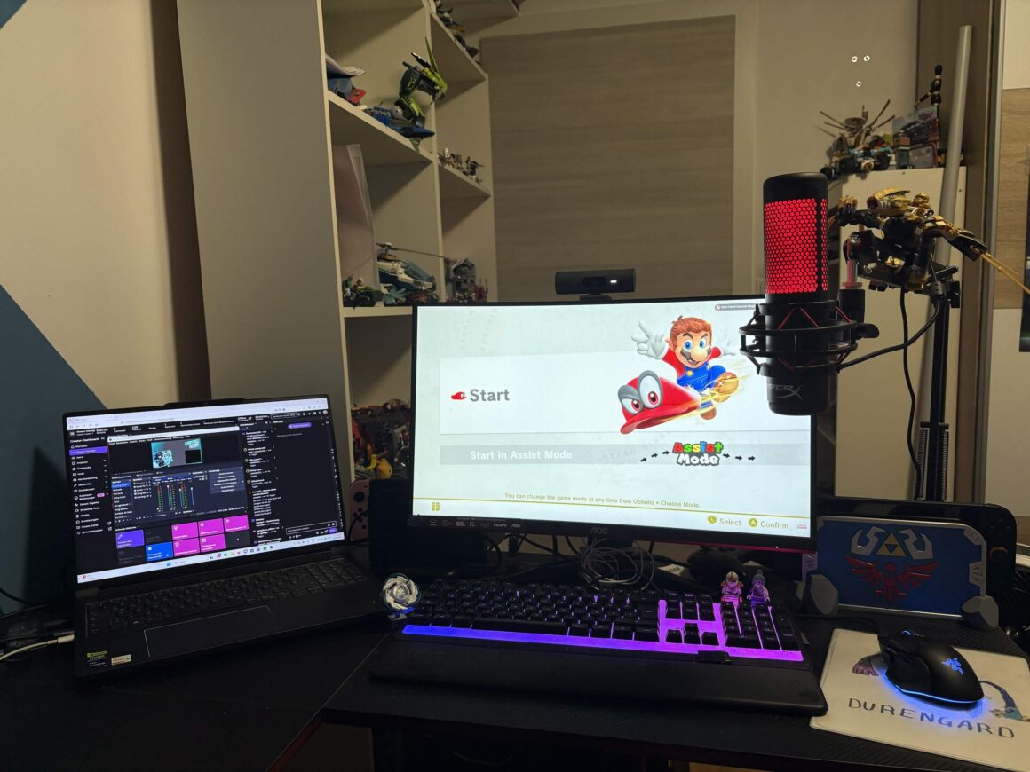 Friends of Flow (FoF) #05 - JanPlay__ über Streaming ohne Filter: Leidenschaft, Lernkurven und Live-Momente 12 JanPlay__s Streaming-Arbeitsplatz: Hier entstehen seine Twitch-Streams, Speedruns und Shiny Hunts.