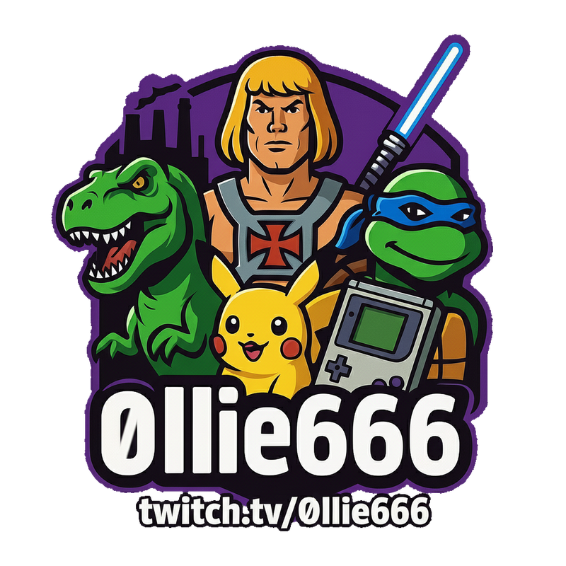 0llie666, Friends of Flow, Retro Gaming, Twitch, LAN-Party, Streamer Interview, Community, Insert Heart 24 0llie666 Ollie666 Logo Icon