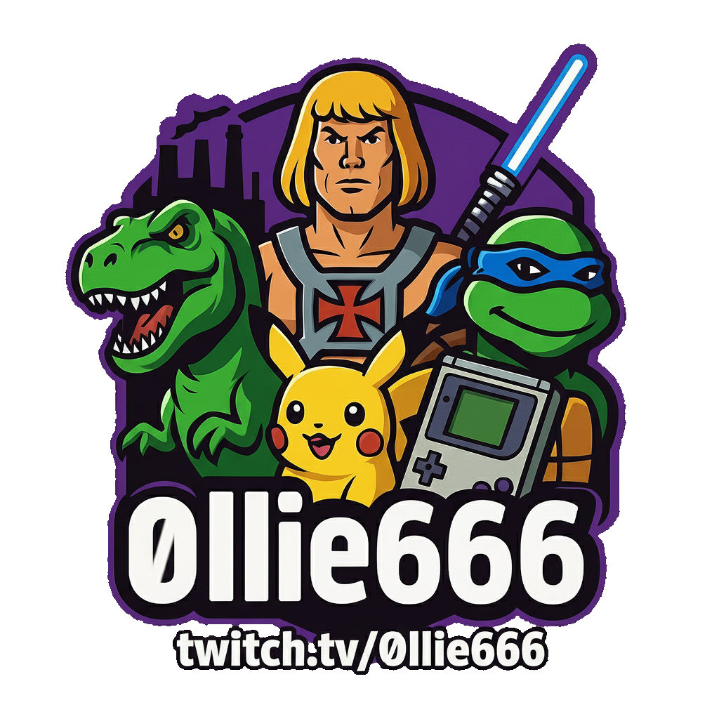 0llie666, Friends of Flow, Retro Gaming, Twitch, LAN-Party, Streamer Interview, Community, Insert Heart 2 0llie666 Ollie666 Logo Icon