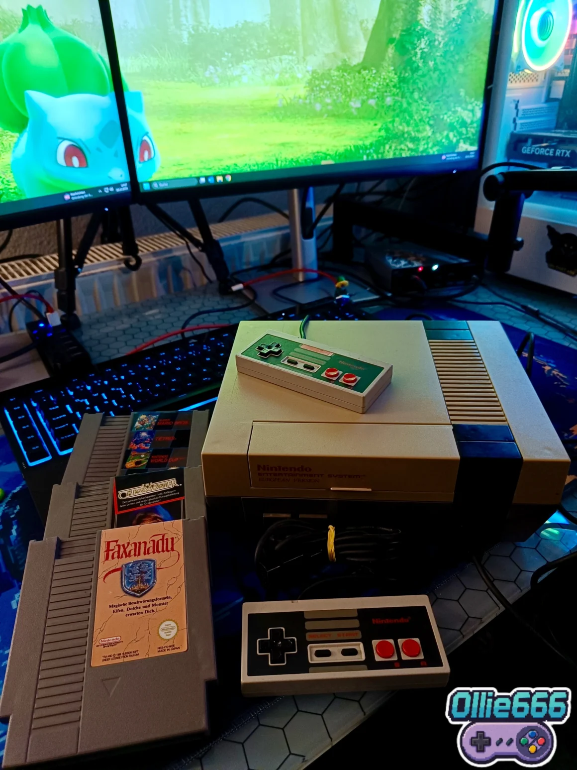 0llie666, Friends of Flow, Retro Gaming, Twitch, LAN-Party, Streamer Interview, Community, Insert Heart 6 NES von 0llie666 Ollie666