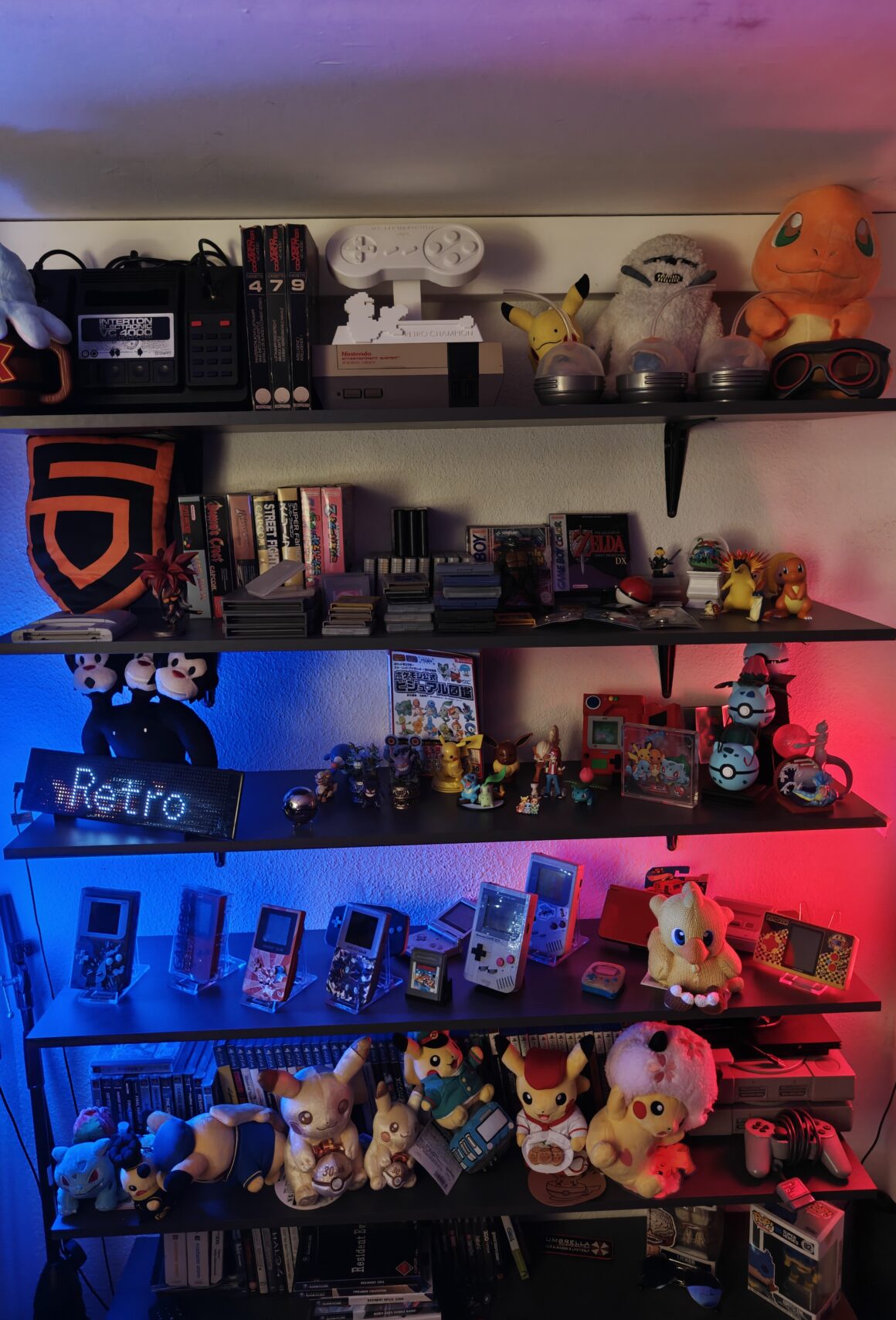 0llie666, Friends of Flow, Retro Gaming, Twitch, LAN-Party, Streamer Interview, Community, Insert Heart 8 Retro Sammlung Ganing Plueschtiere 0llie666 Ollie666