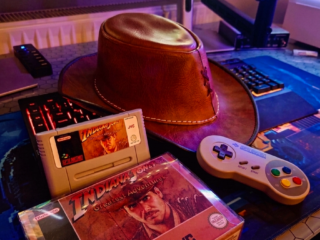 0llie666, Friends of Flow, Retro Gaming, Twitch, LAN-Party, Streamer Interview, Community, Insert Heart 11 SNES Indiana Jones Game 0llie666 Ollie666